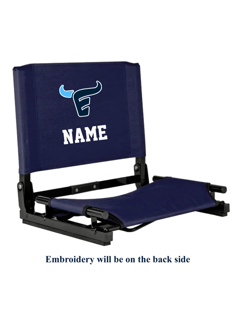 Emerson Soccer Metal Frame GameChanger Stadium Seat with Personalization Option