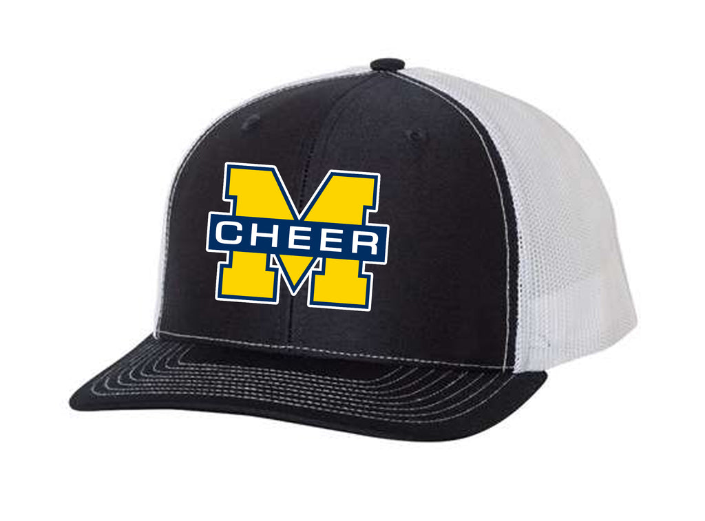 McKinney High Cheer Navy & White Logo Snapback