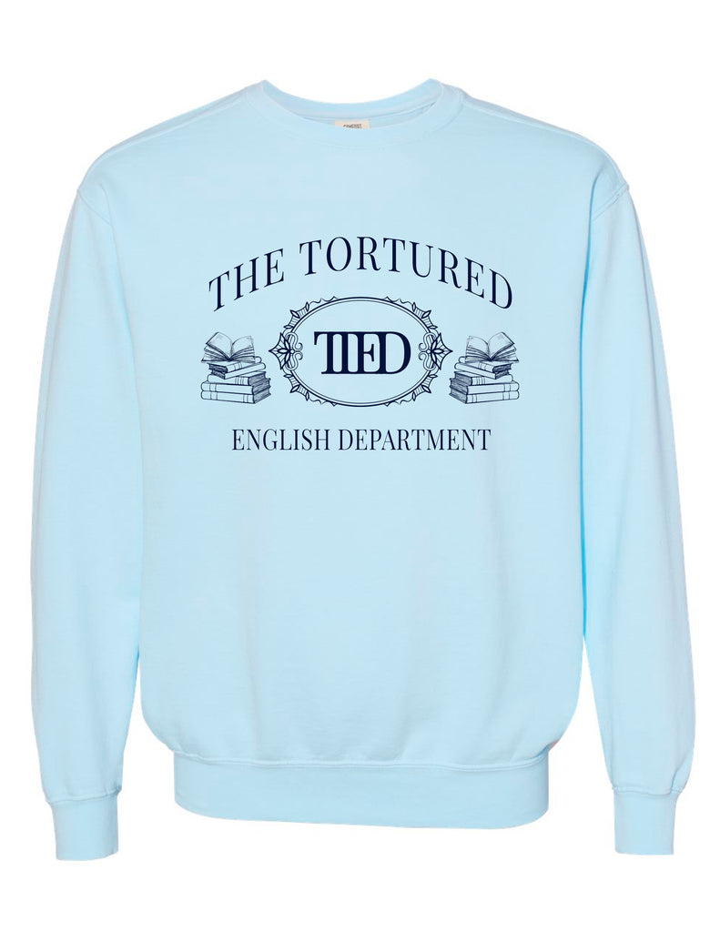 MHS English Light Blue TTED Design Crewneck