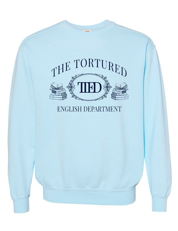 MHS English Light Blue TTED Design Crewneck