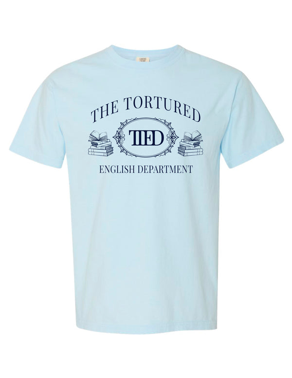 MHS English Light Blue TTED Design Tee