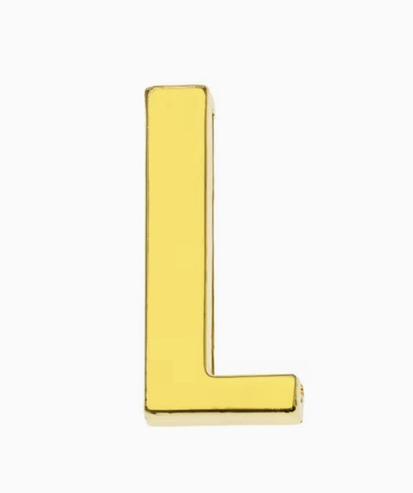 Lovejoy Football 30mm Twilly Scarf LOJO Letter Slide - 3 Options (L, J, O)