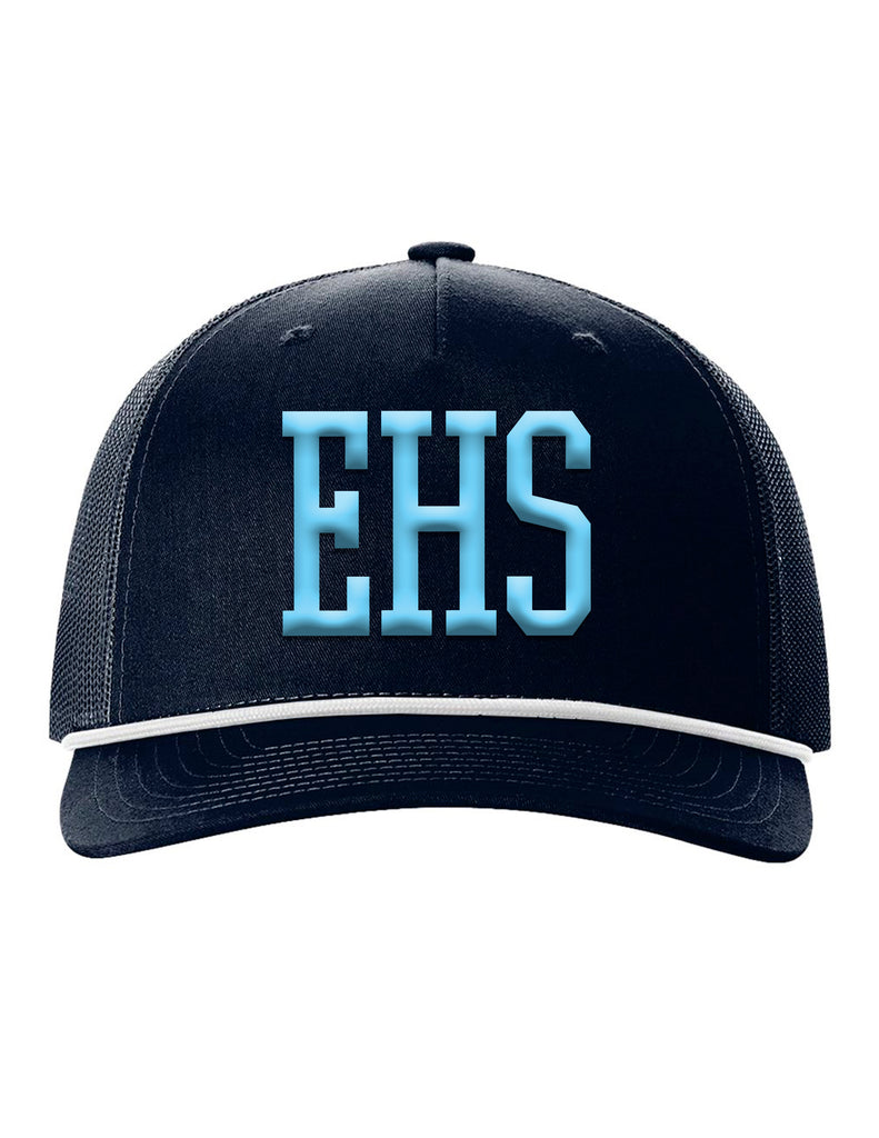 Emerson Football 3D Puffy EHS Navy Rope Hat