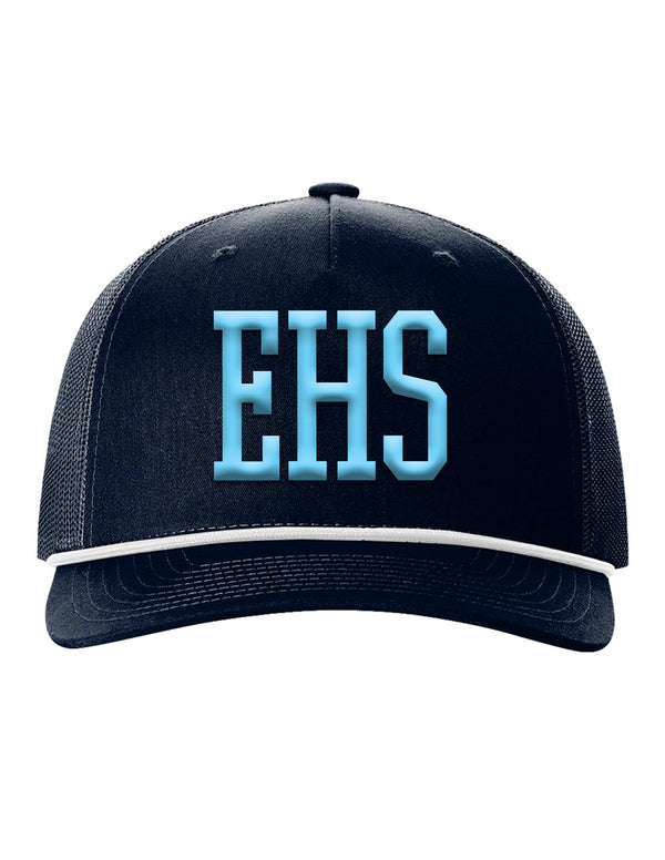 Emerson Football 3D Puffy EHS Navy Rope Hat