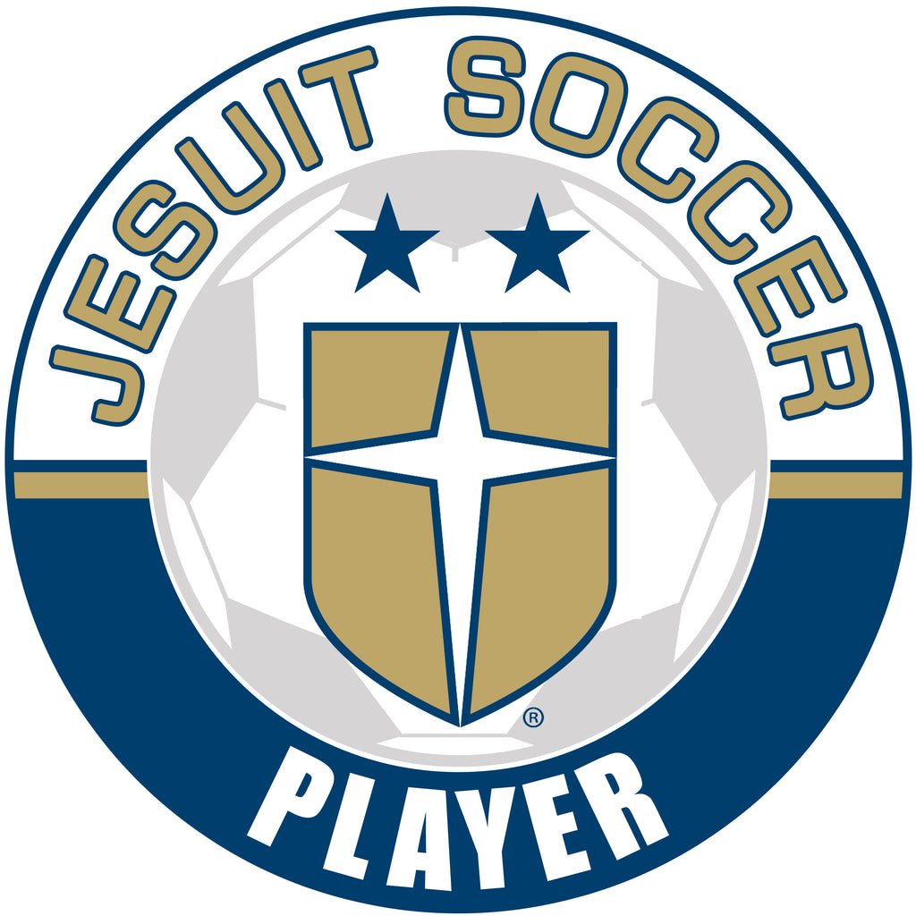 Jesuit Soccer Metal Yard Sign with Personalization