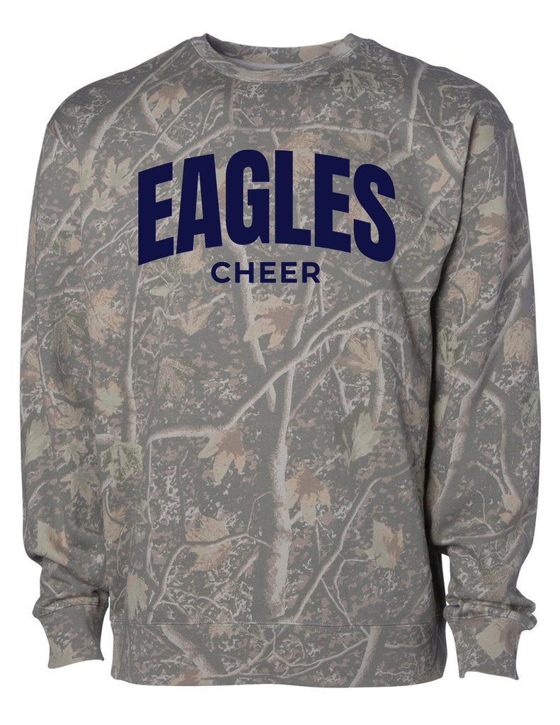 Allen Cheer Independent Trading Camo Crewneck