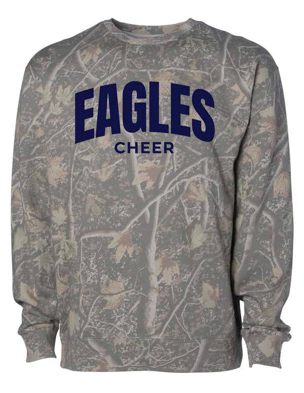 Allen Cheer Independent Trading Camo Crewneck