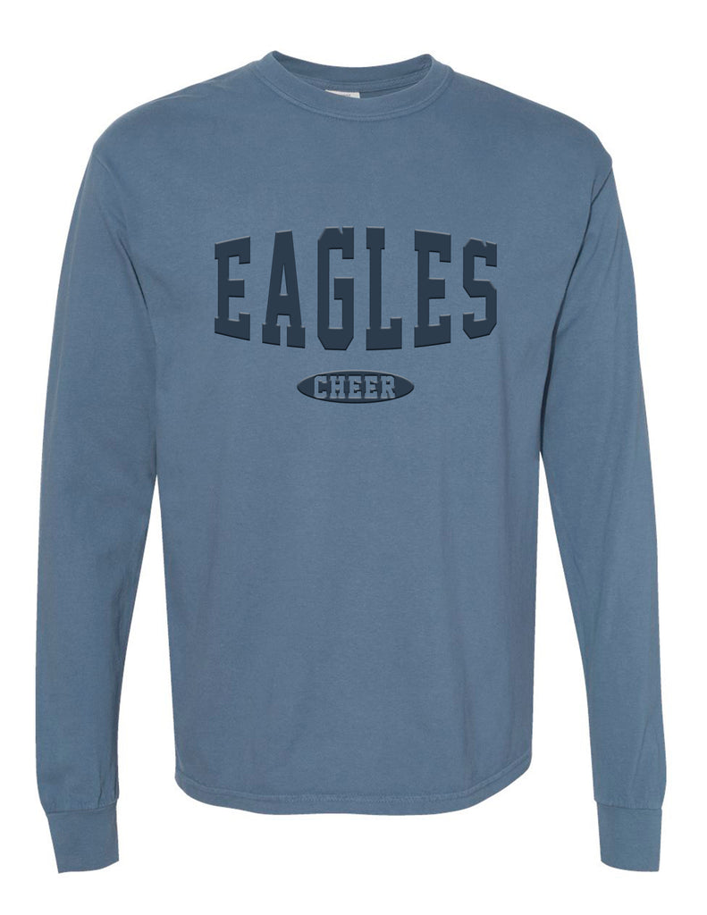 Allen Cheer Comfort Color Blue Jean DD Inspired Long Sleeve Tee