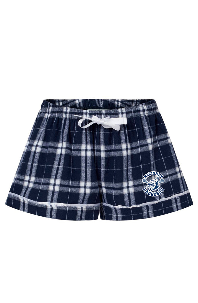 McKinney Lacrosse Boxercraft Ladies Flannel Shorts