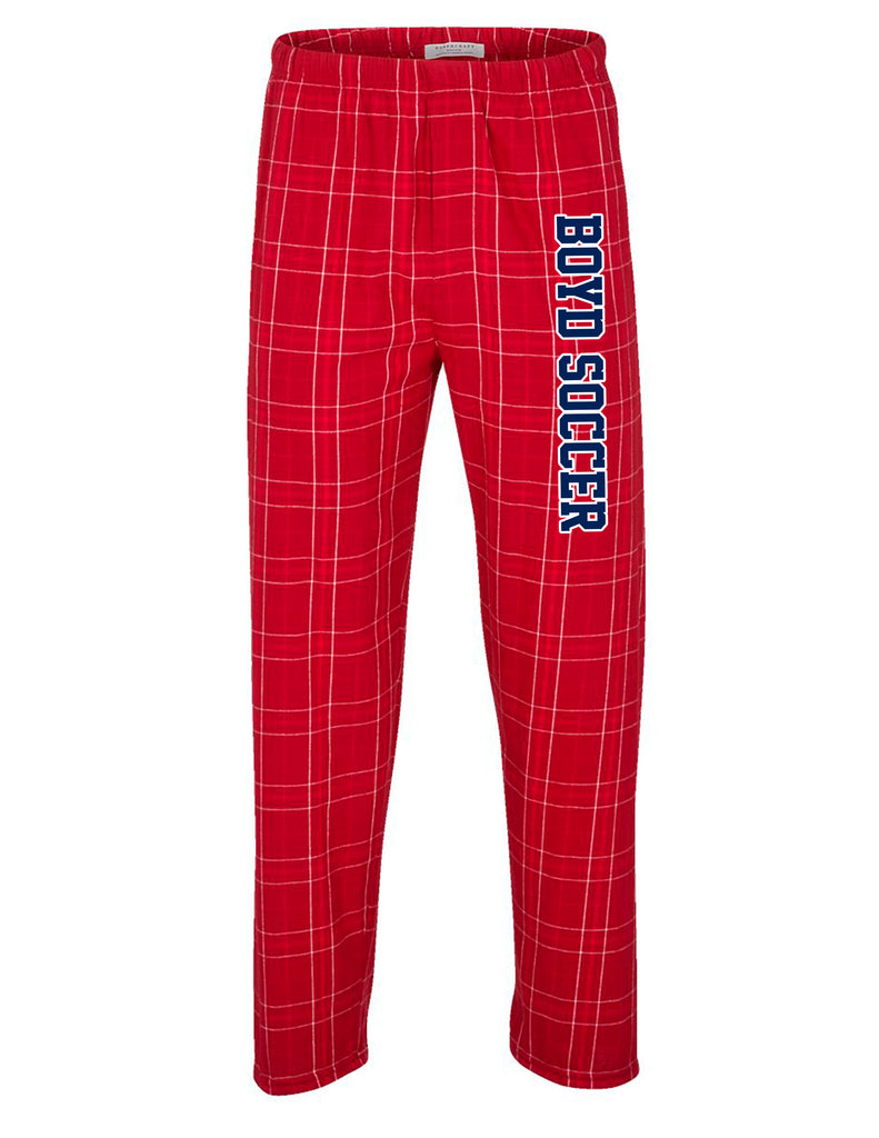 Boyd Girls Soccer Boxercraft Flannel Printed PJ Pants