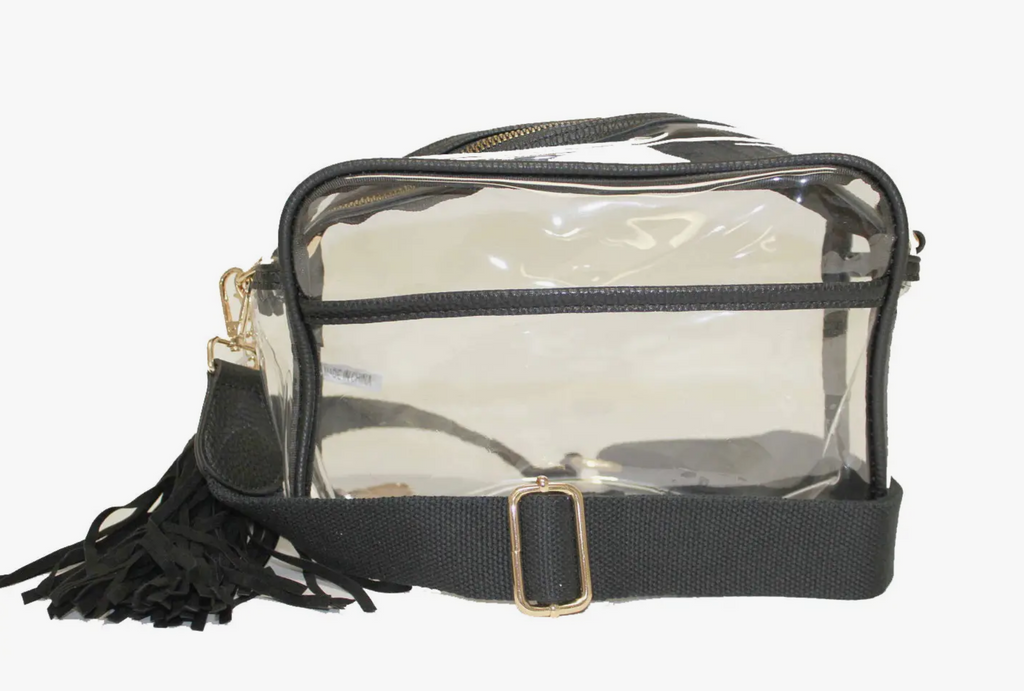 Richland Cheer Black Stadium Approved Tassel Purse