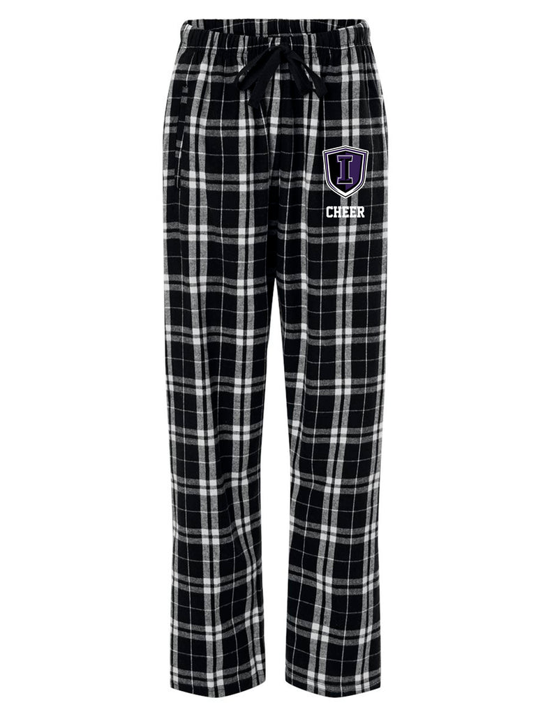Indy Cheer Boxercraft Ladies Black PJ Pants w/ Embroidery