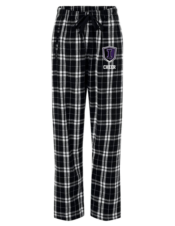 Indy Cheer Boxercraft Ladies Black PJ Pants w/ Embroidery