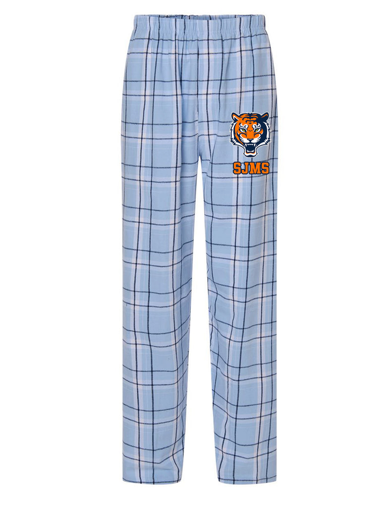 Scott Johnson Boxercraft Light Blue Embroidered PJ Pants