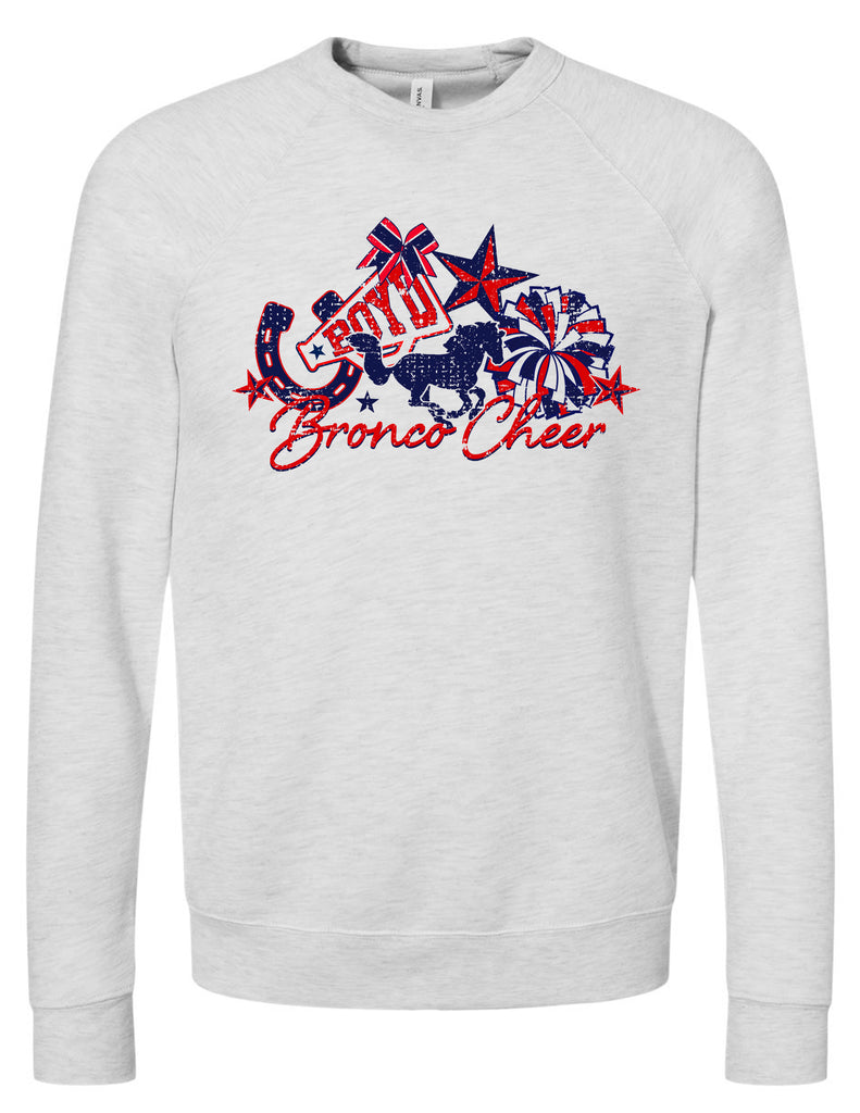 Boyd Cheer Collage Design Crewneck Sweatshirt