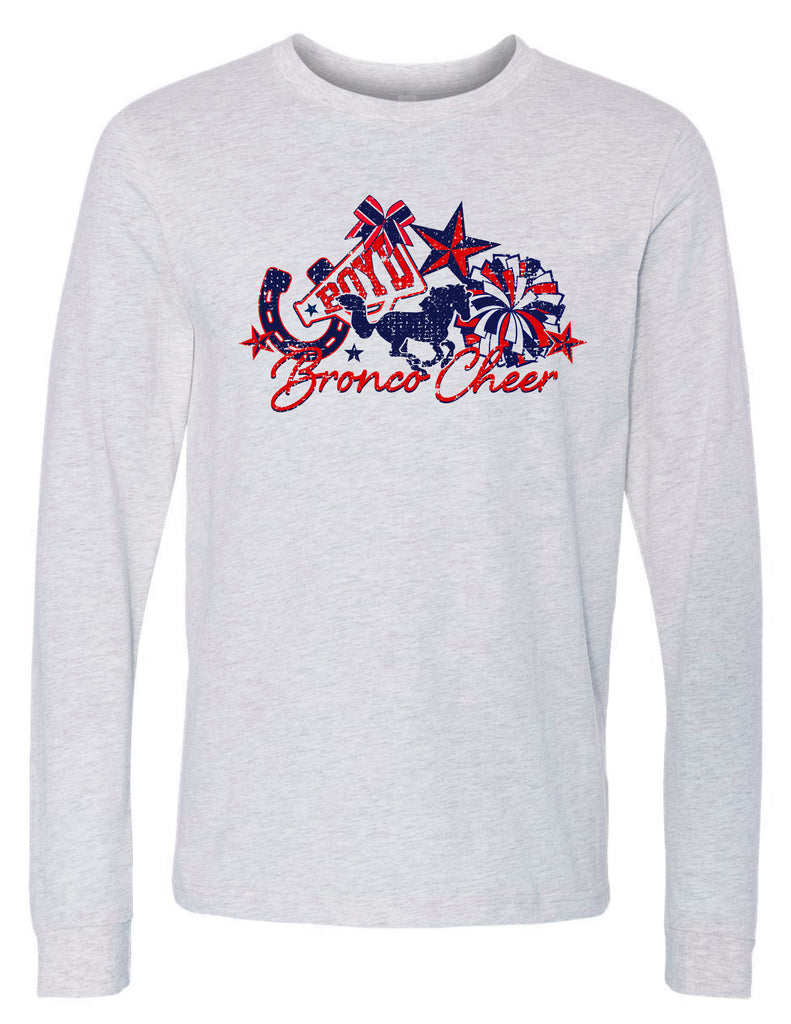 Boyd Cheer Collage Design Long Sleeve Tee