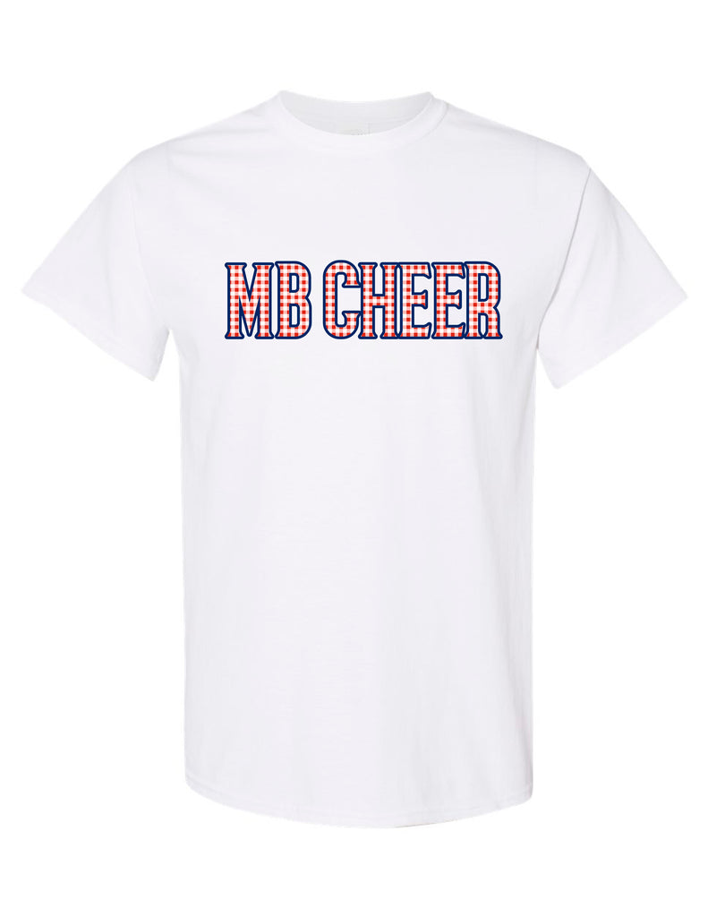 Boyd Cheer Practice Wear Gildan White Short Sleeve T-Shirt