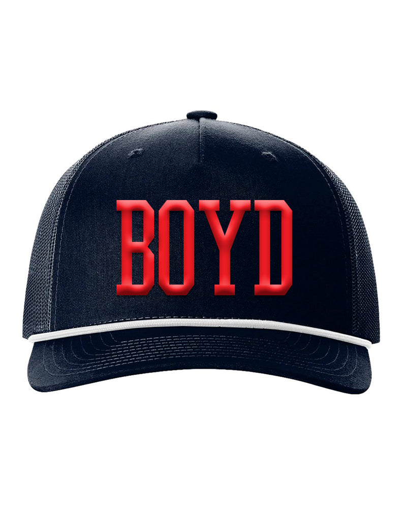 Boyd Football Richardson Rope Hat 3D Puff