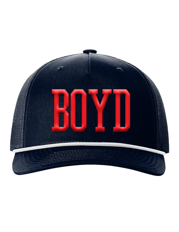 Boyd Football Richardson Rope Hat 3D Puff