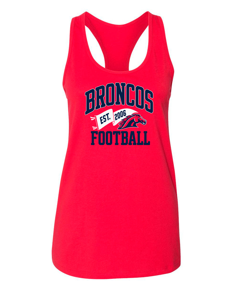 Boyd Football Bella Canvas Tank Red Pennant