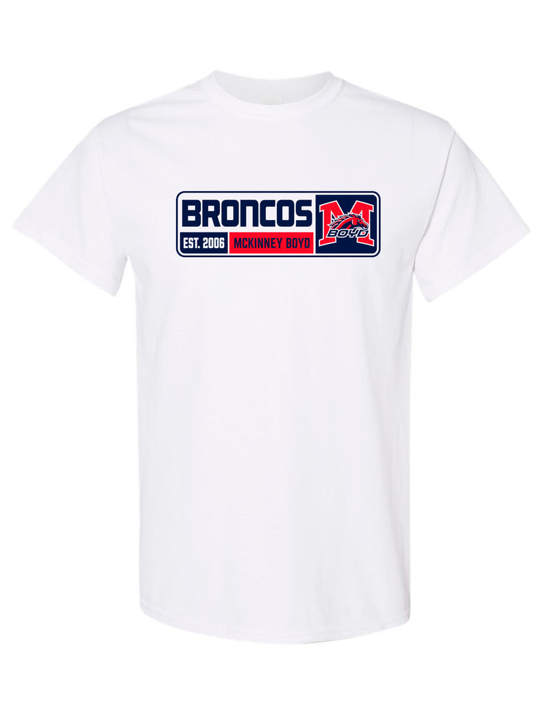 Boyd Football Gildan Short Sleeve T-Shirt White Simple