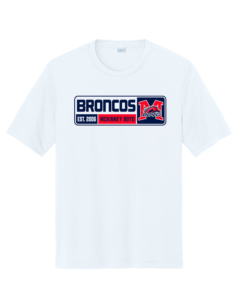 Boyd Football Sports Tek Drifit White Simple