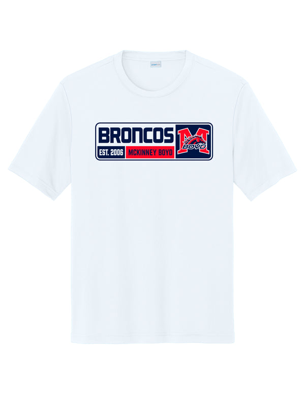 Boyd Football Sports Tek Drifit White Simple