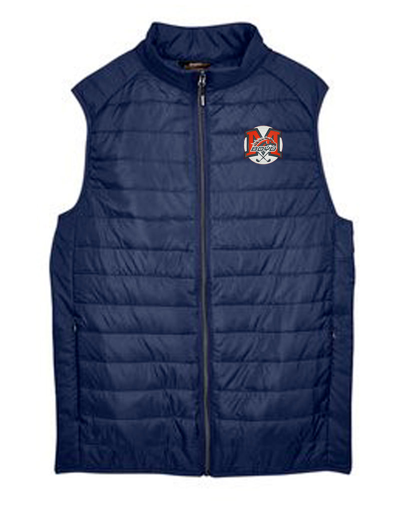 Boyd Golf Unisex Navy Packable Puffer Vest