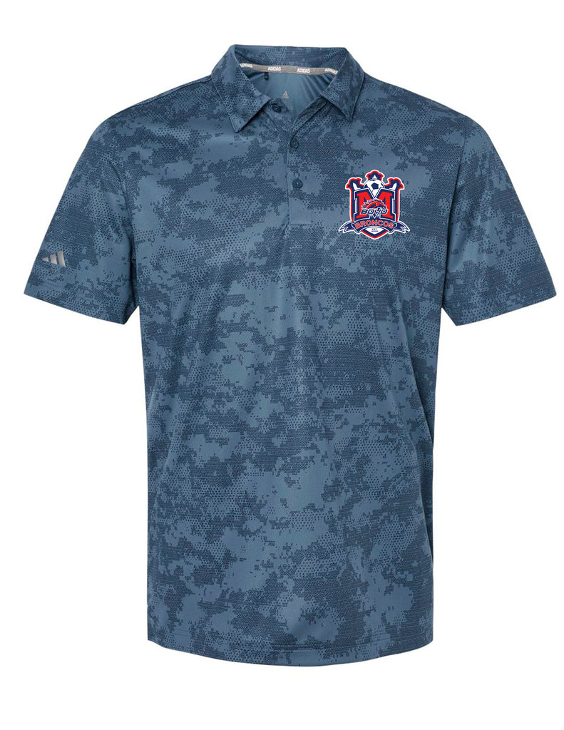 Boyd Soccer Adidas Navy Tech Camo Polo