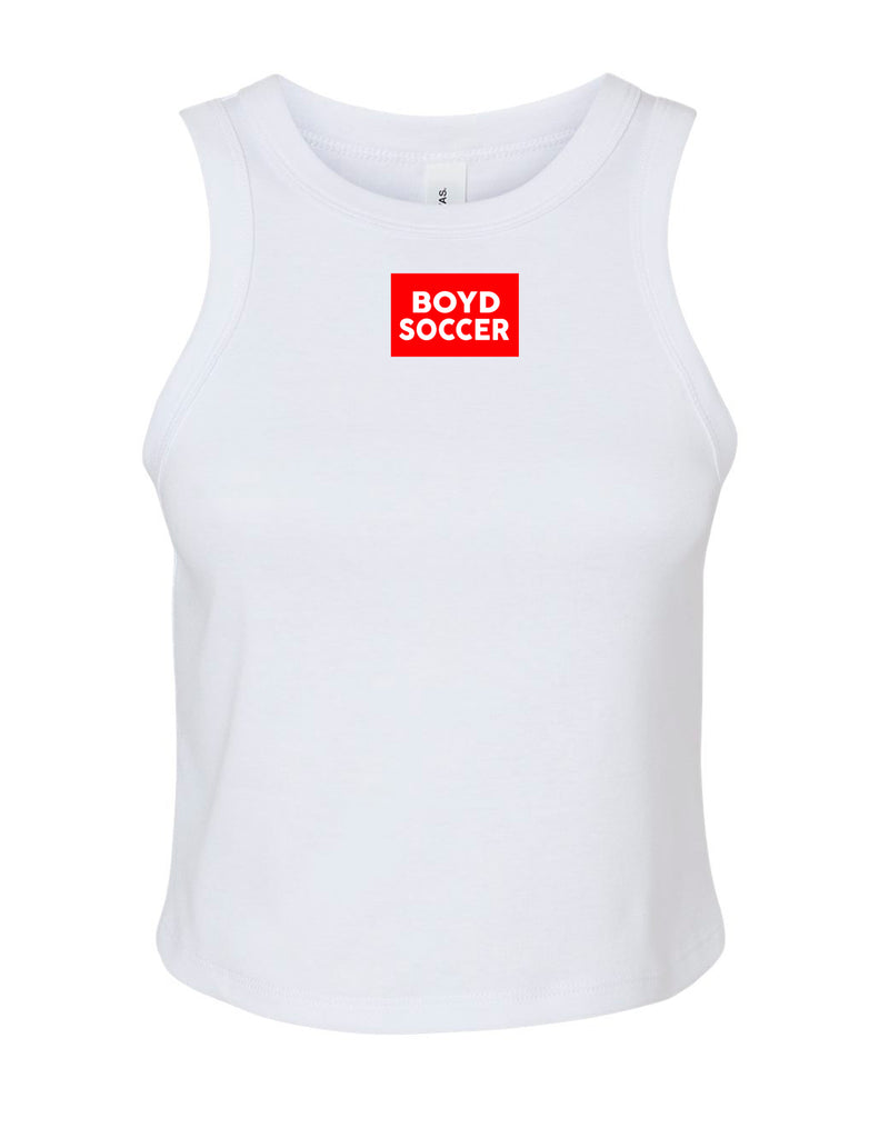 Boyd Soccer Daily Drills Inspired Bella Crop Tank
