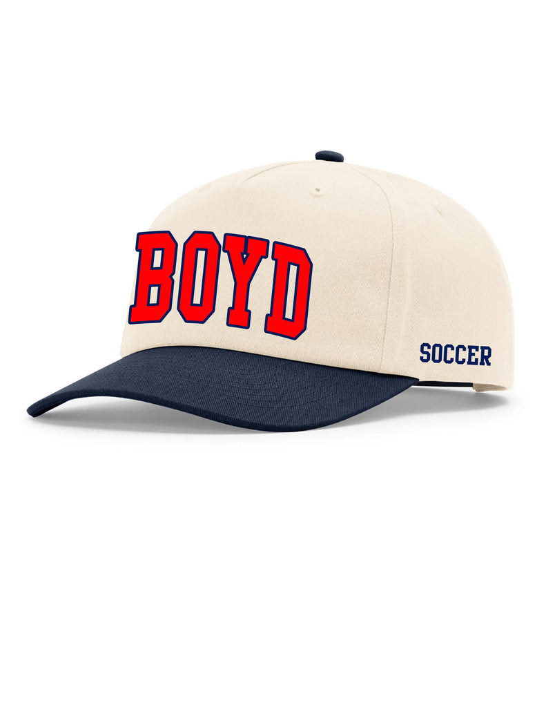 Boyd Soccer FP Natural Hat with Optional Side Embroidery