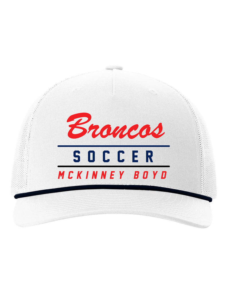 Boyd Soccer Richardson White Rope Hat