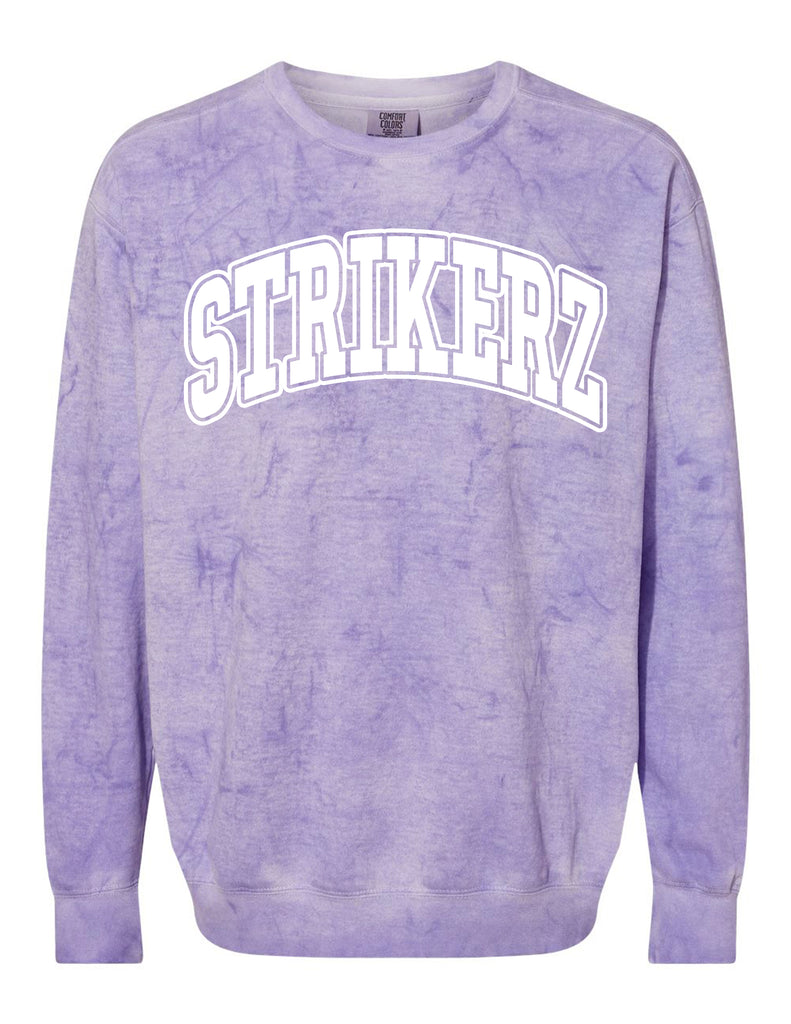 Strikerz Comfort Colors Colorblast Crewneck with Oversized Design