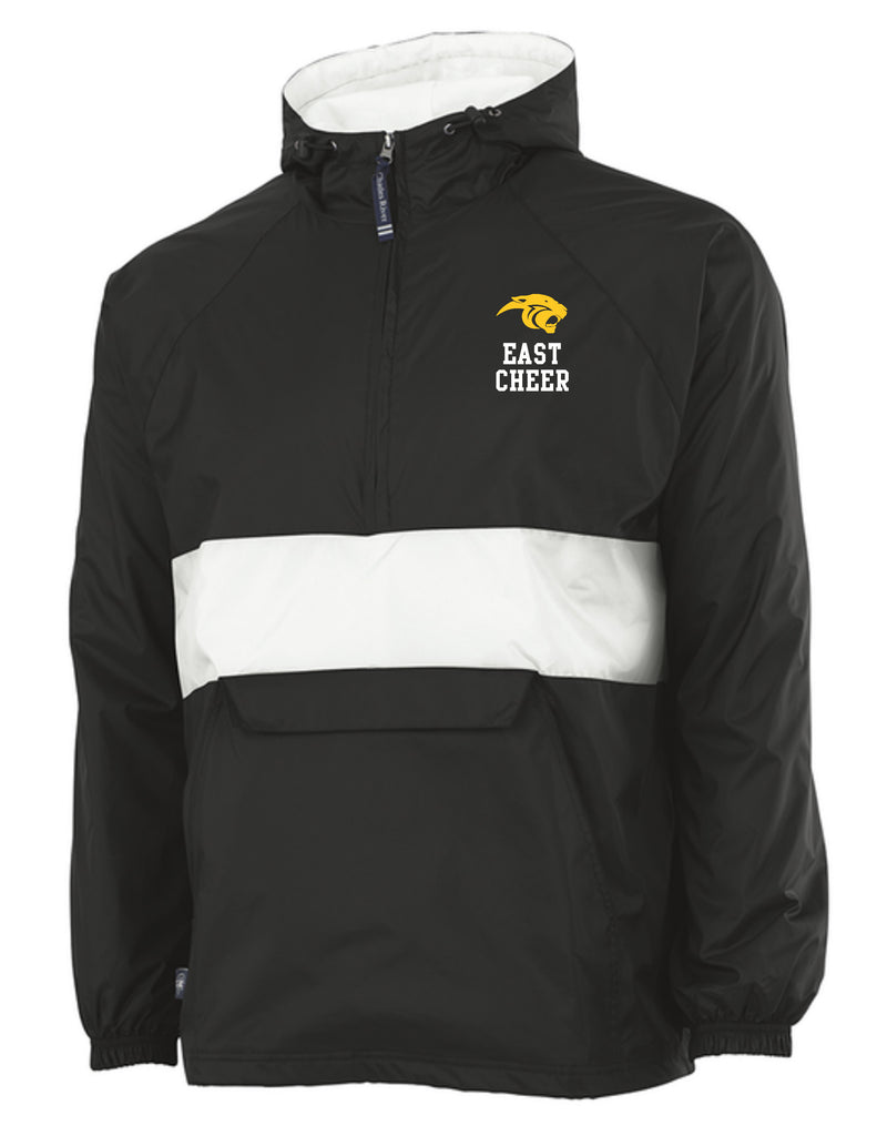 Plano East Cheer Charles River All-Weather Pullover with Embroidered Logo
