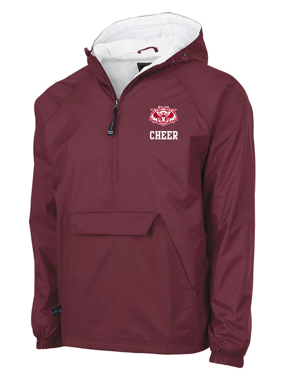 Plano Senior Cheer Charles River Maroon All Weather Pullover (With or Without CHEER)