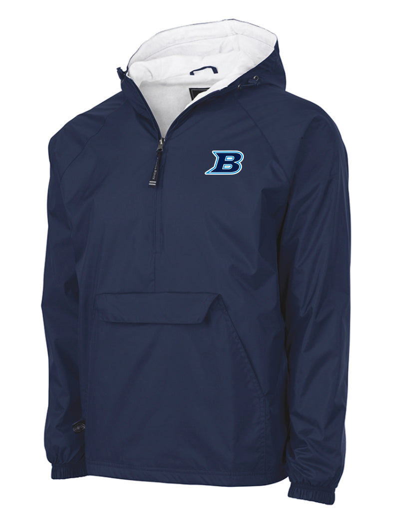 LD Bell Charles River All Weather Pullover Navy w/ Embroidery