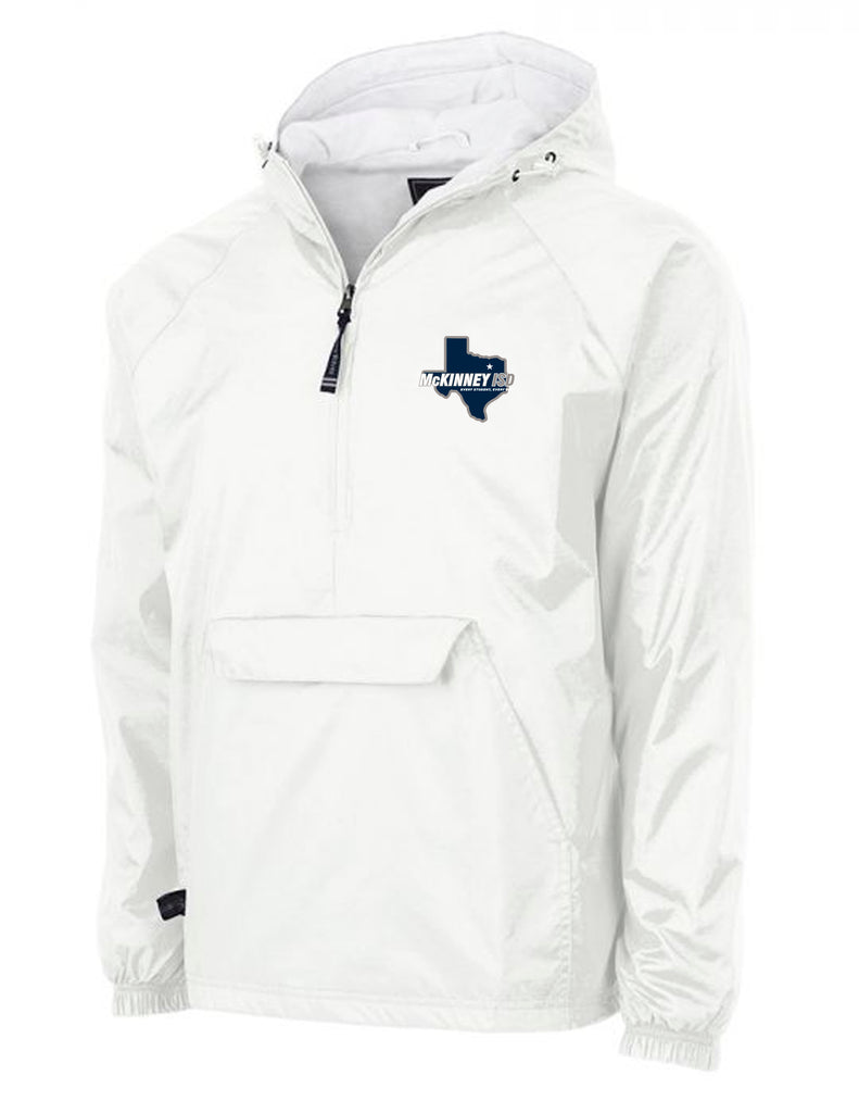 McKinney ISD White Charles River All-Weather Pullover