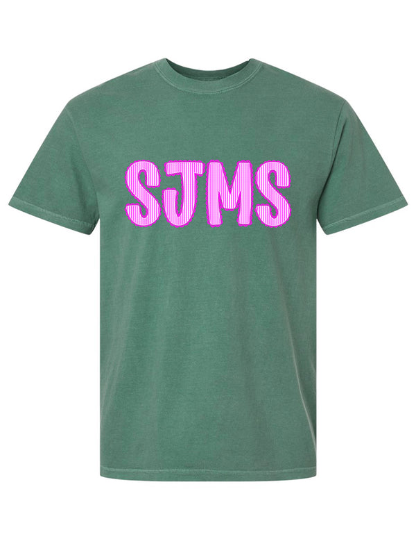Scott Johnson Staff Comfort Color Light Green Short Sleeve T-Shirt