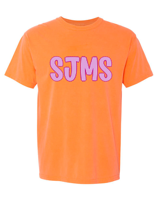 Scott Johnson Staff Comfort Color Melon Short Sleeve T-Shirt
