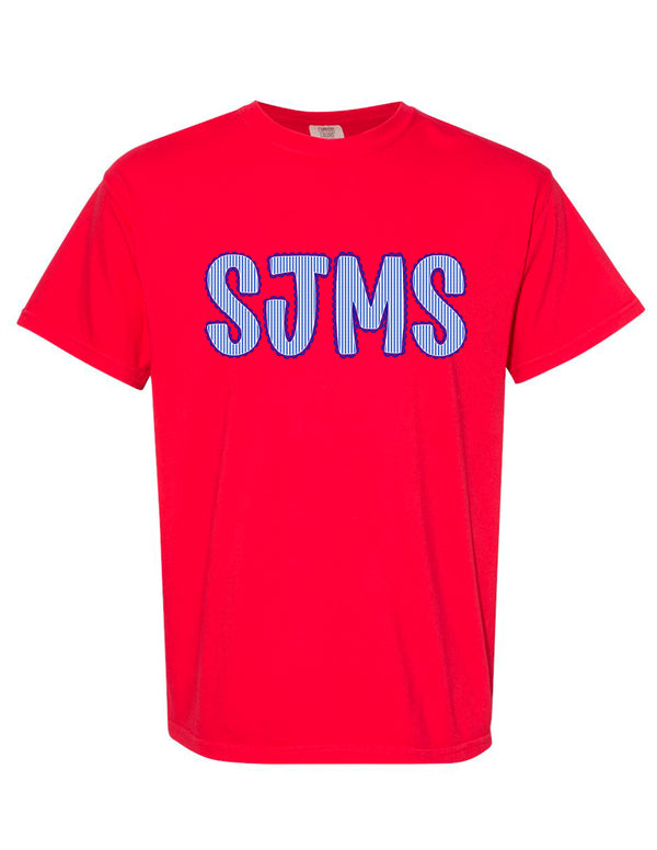 Scott Johnson Staff Comfort Color Red Short Sleeve T-Shirt