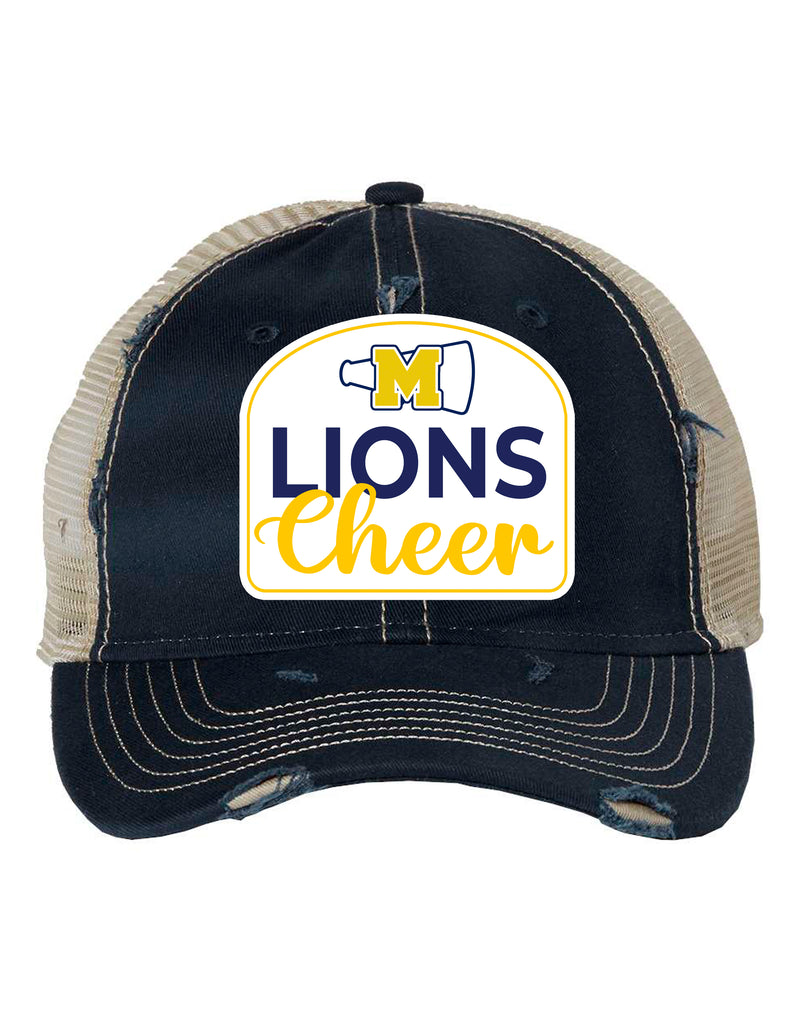 McKinney Cheer Vintage Patch Trucker Hat