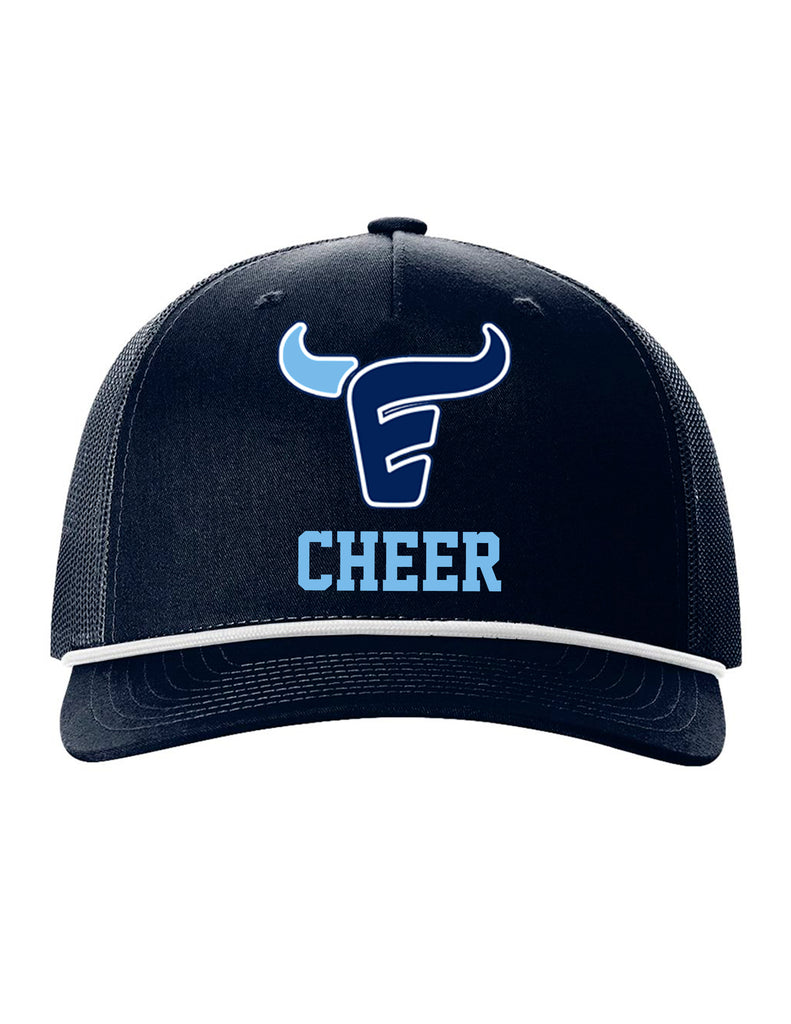 Emerson Cheer Richardson Five Panel Navy Snapback with Cheer