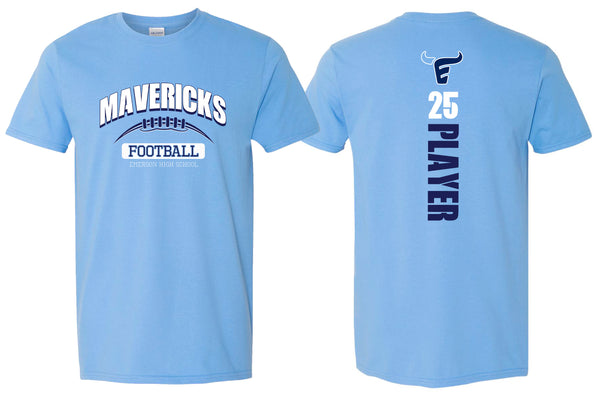 Emerson Football Carolina Mavericks Tee with Personalization Option
