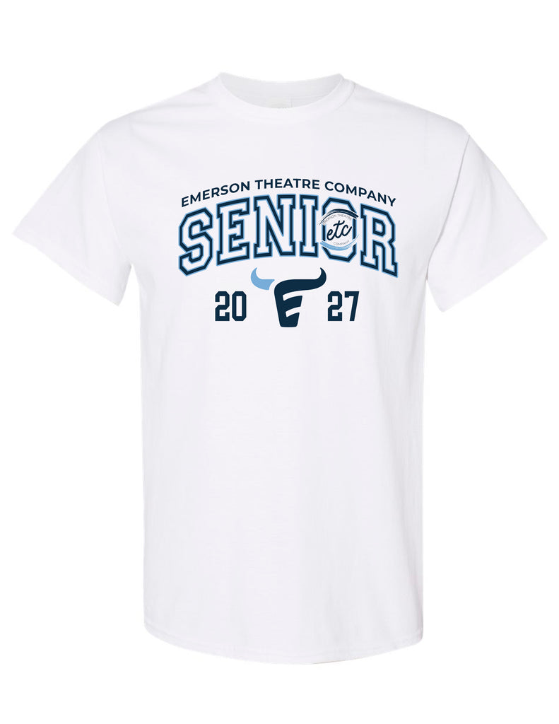 Emerson Theater Seniors Varsity Style Gildan White Tee