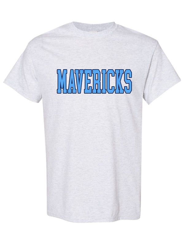 Emerson Cheer Ash Gray MAVERICKS Design SS Tee