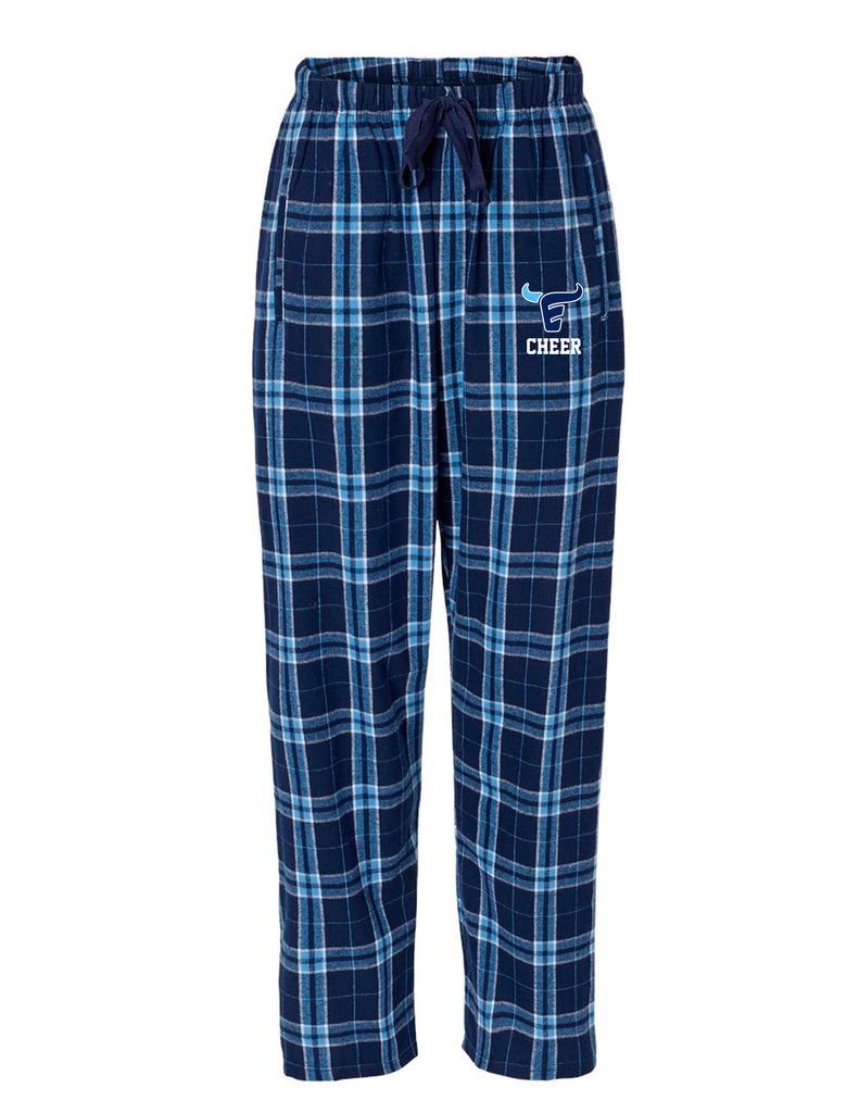 Emerson Cheer Boxercraft Women's Flannel Pajama Pant with Embroidery