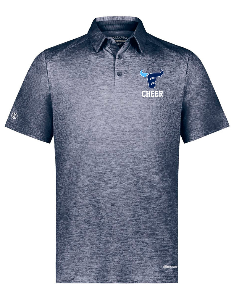 Emerson Cheer Holloway Heathered Polo (With or Without CHEER)