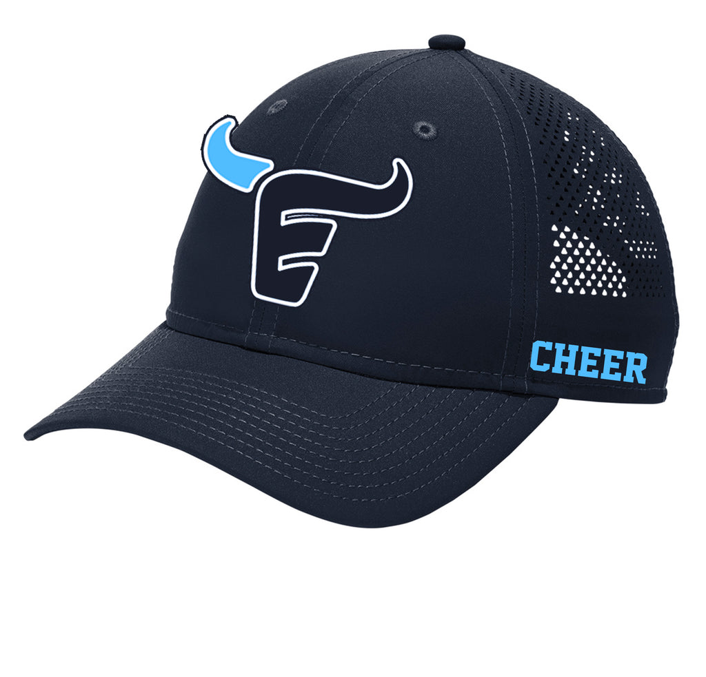 Emerson Cheer New Era Perforated Performance Hat with Side Embroidery Option