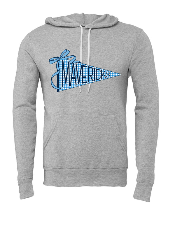 Emerson Cheer Pennant Bow Design Hoodie