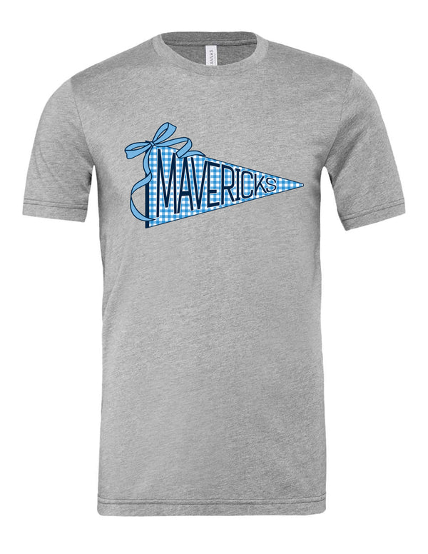 Emerson Cheer Pennant Bow Design SS Tee